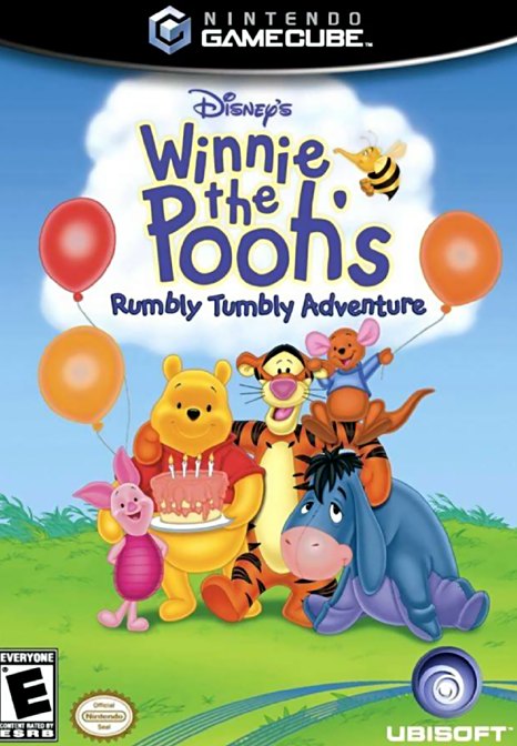 Disney's Winnie the Pooh's Rumbly Tumbly Adventure box art
