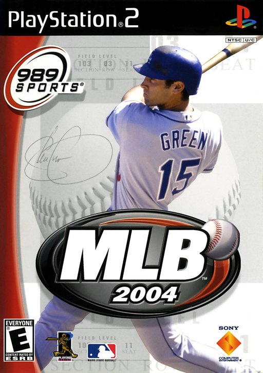MLB 2004 box art