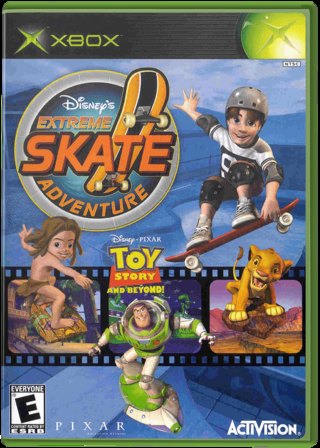 Disney's Extreme Skate Adventure box art