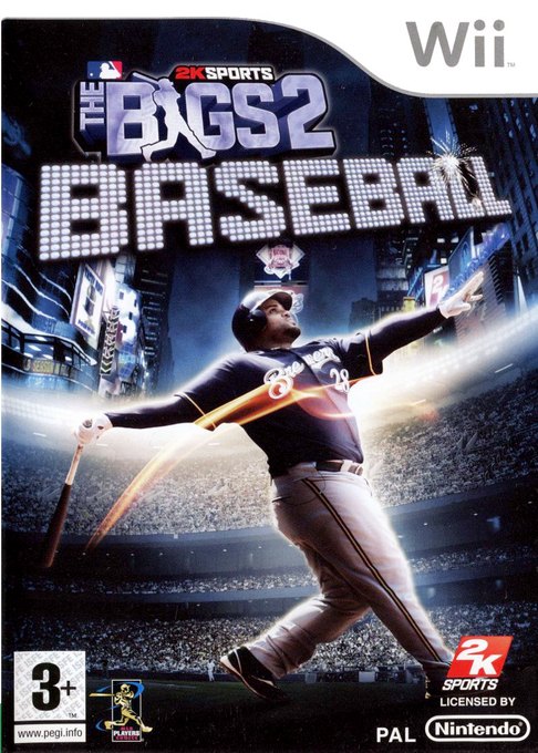 The Bigs 2: Baseball box art