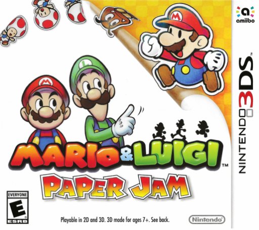 Mario _ Luigi: Paper Jam Bros. box art
