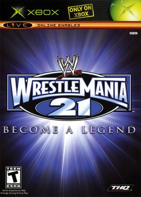 WWE WrestleMania 21 box art