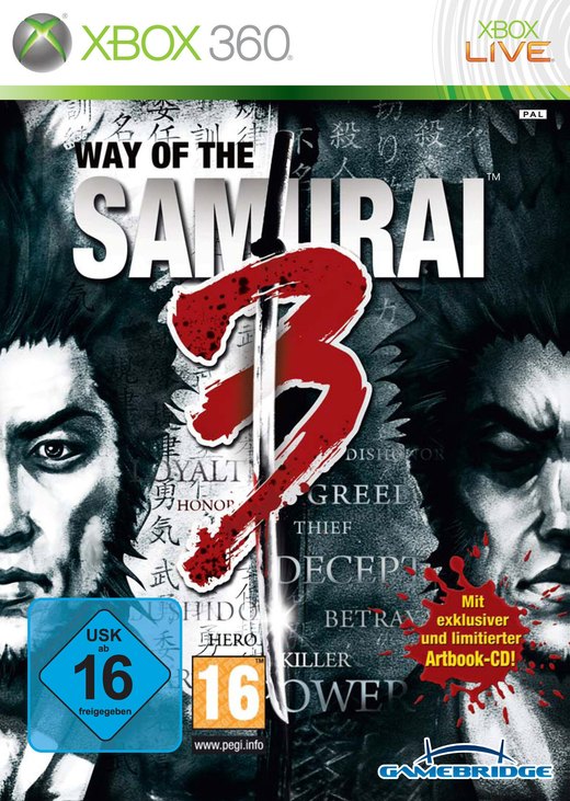 Way of the Samurai 3 box art