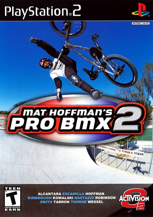 Mat Hoffman's Pro BMX 2 box art