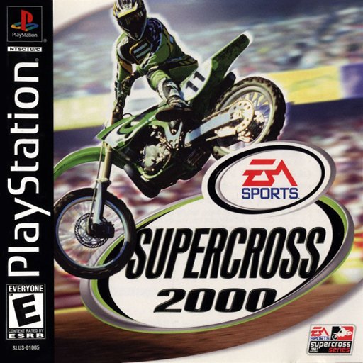 EA Sports Supercross 2000 box art