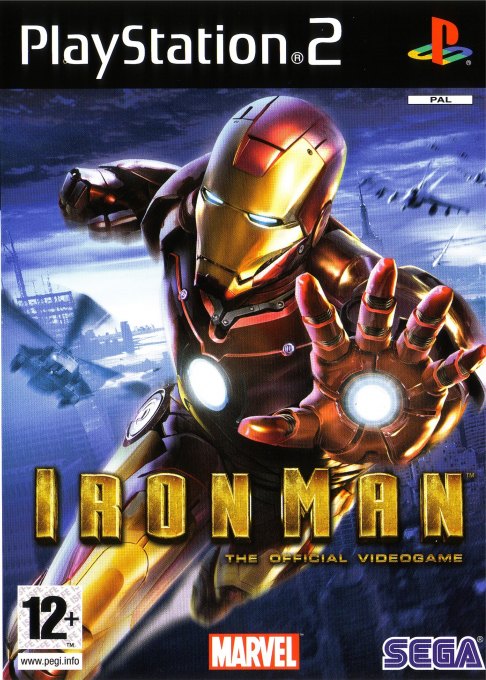Iron Man: The Official Videogame box art