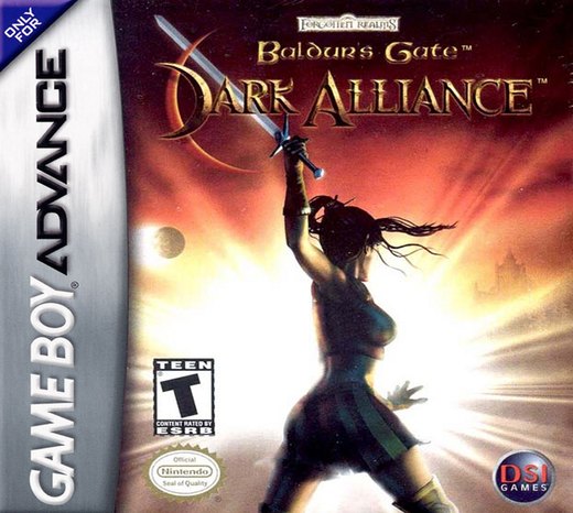 Baldur's Gate: Dark Alliance box art