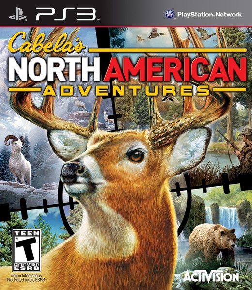Cabela's North American Adventures box art