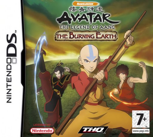 Avatar: The Legend of Aang: The Burning Earth box art