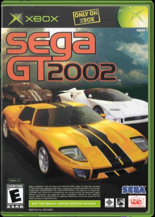 Sega GT 2002 box art