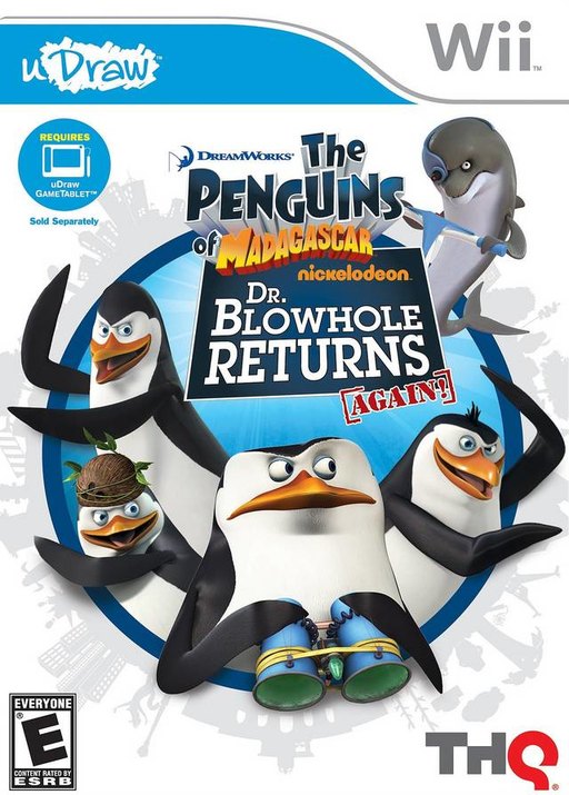 DreamWorks Penguins of Madagascar box art