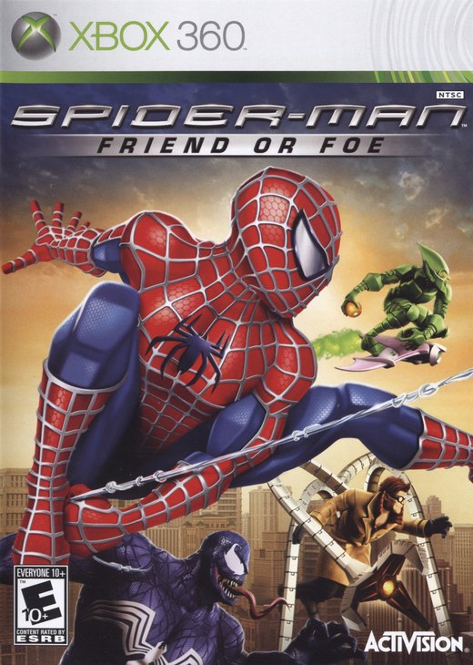 Spider-Man: Friend or Foe box art