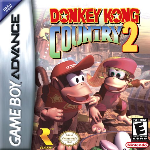 Donkey Kong Country 2 box art