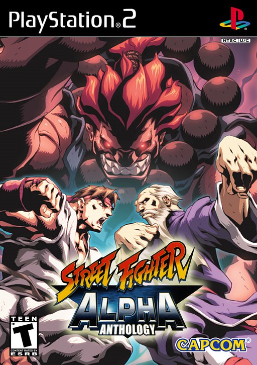 Street Fighter Alpha Anthology box art