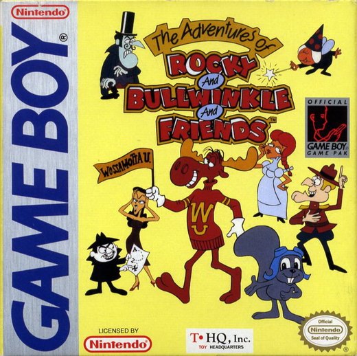 The Adventures of Rocky and Bullwinkle and Friends box art