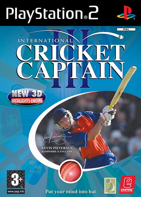 International Cricket Captain III box art