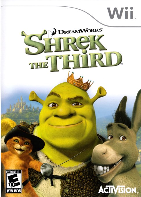 DreamWorks Shrek e Vissero Felici e Contenti box art