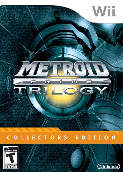 Metroid Prime Trilogy box art