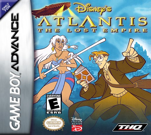Disney's Atlantis: The Lost Empire box art