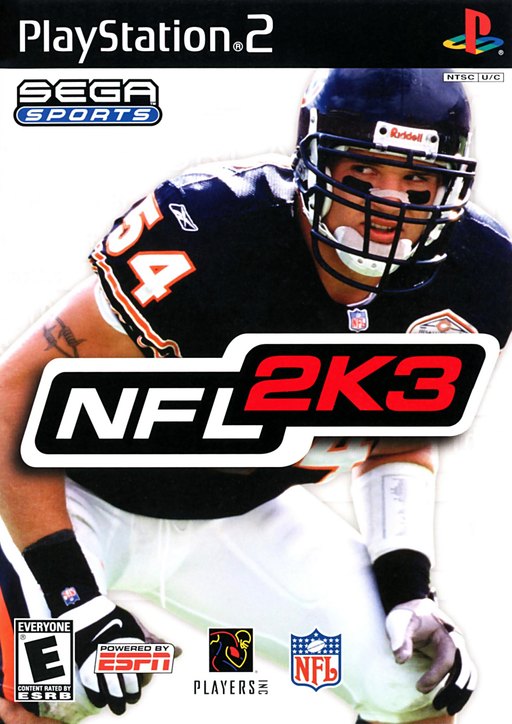 NFL 2K3 box art