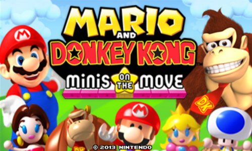 Mario and Donkey Kong: Minis on the Move box art