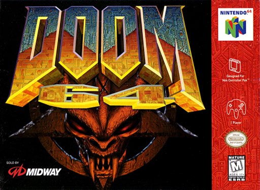 Doom 64 box art