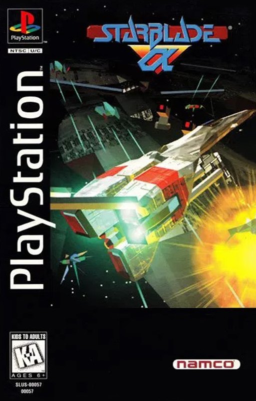 Starblade Alpha box art