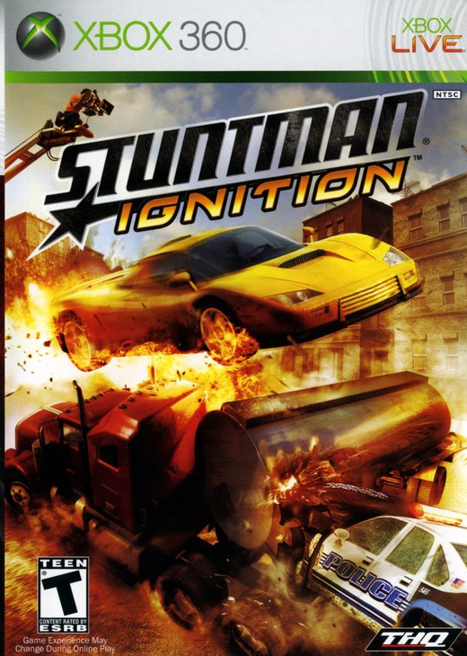 Stuntman: Ignition box art