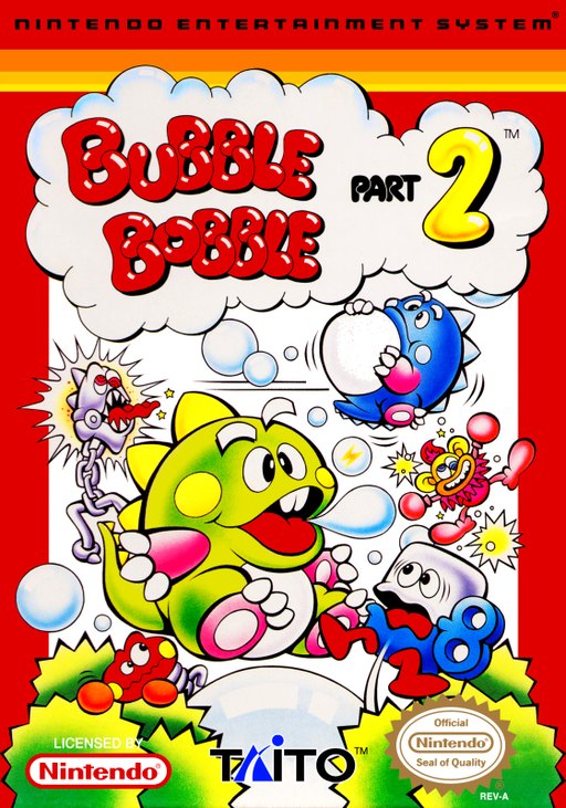 Bubble Bobble Part 2 box art