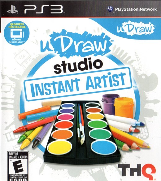 UDraw Studio: Instant Artist box art
