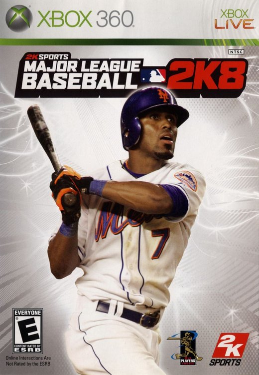 Major League Baseball 2K8 box art