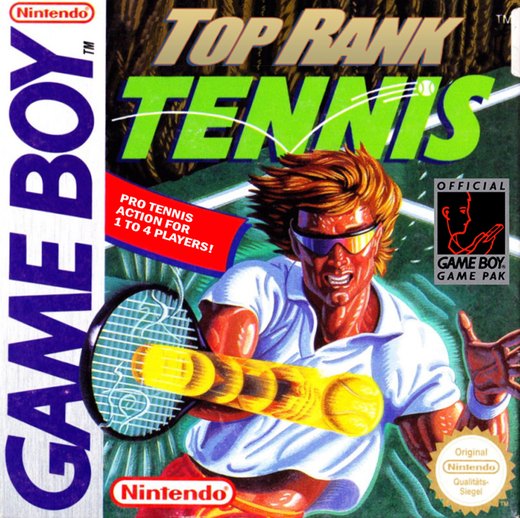 Top Rank Tennis box art