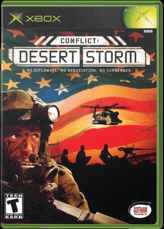 Conflict: Desert Storm box art