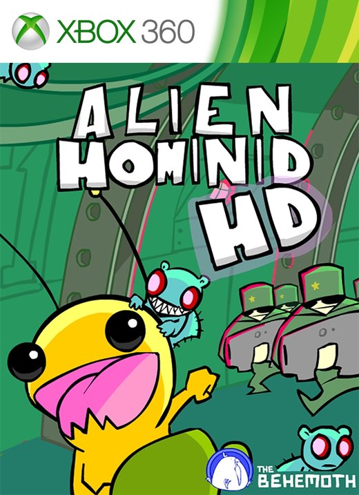 Alien Hominid HD box art