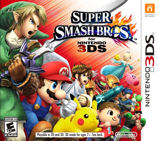 Super Smash Bros. for Nintendo 3DS box art