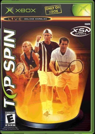 Top Spin Tennis box art