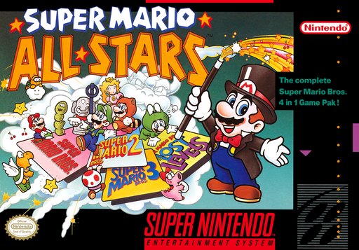 Super Mario All-Stars box art
