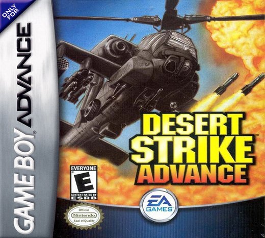 Desert Strike Advance box art