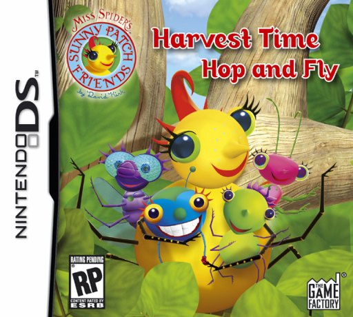 Miss Spider's Sunny Patch Friends: Harvest Time Hop and Fly box art