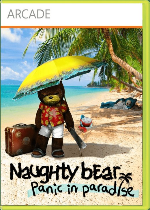 Naughty Bear: Panic in Paradise box art