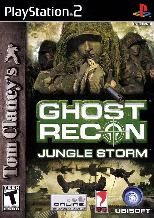 Tom Clancy's Ghost Recon: Jungle Storm box art
