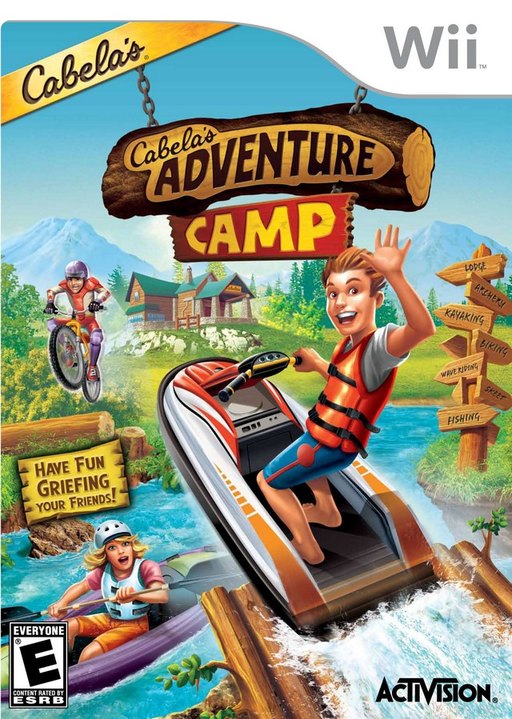 Cabela's Adventure Camp box art