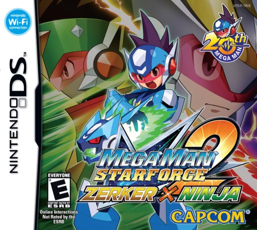 Mega Man Star Force 2: Zerker x Ninja box art