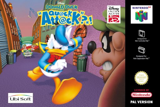 Donald Duck: Quack Attack box art