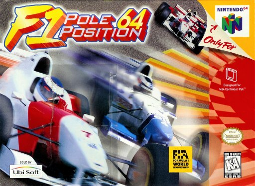 F1 Pole Position 64 box art