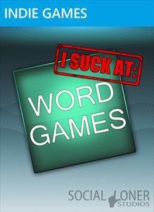 I Suck At: Word Games box art