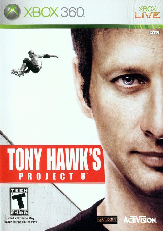 Tony Hawk's Project 8 box art