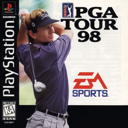 PGA Tour 98 box art