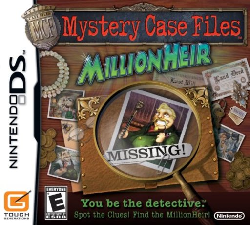 Mystery Case Files: MillionHeir box art