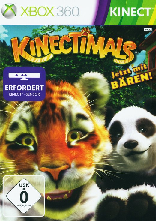 Kinectimals: Now with Bears! box art